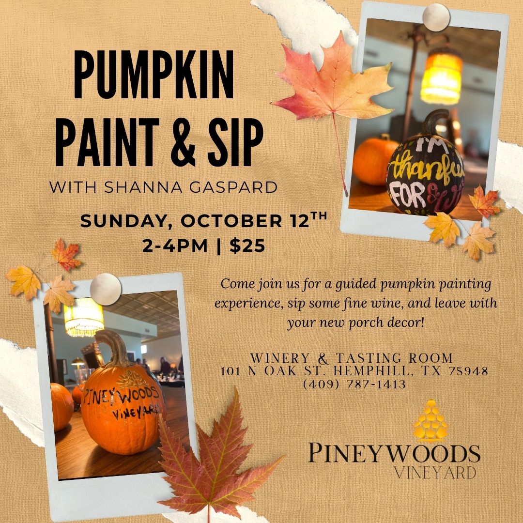 Pumpkin Paint & Sip