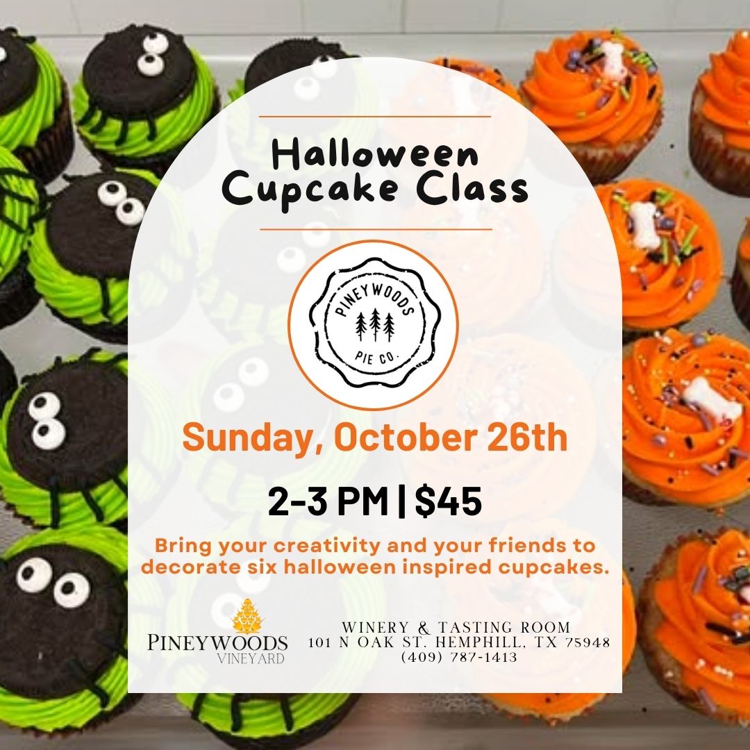 Halloween Cupcake Class