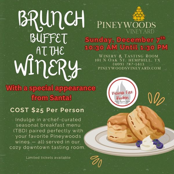 Brunch Buffet at the Winery