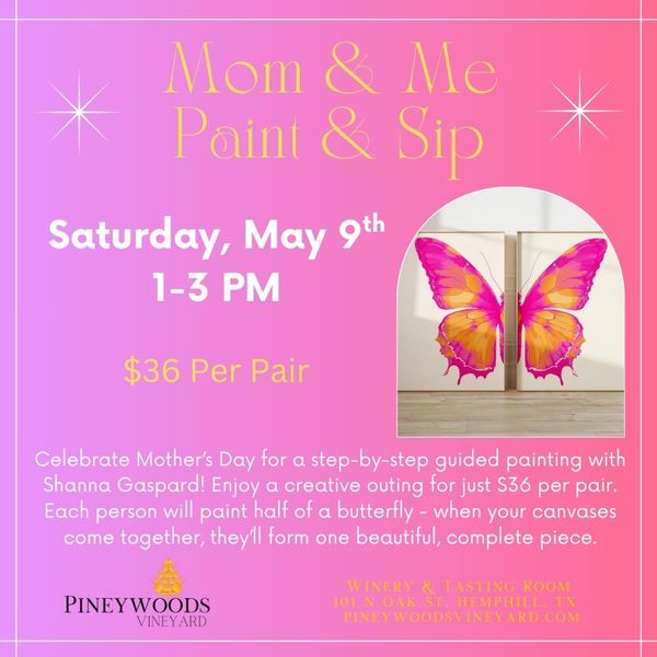 Mom & Me Paint & Sip